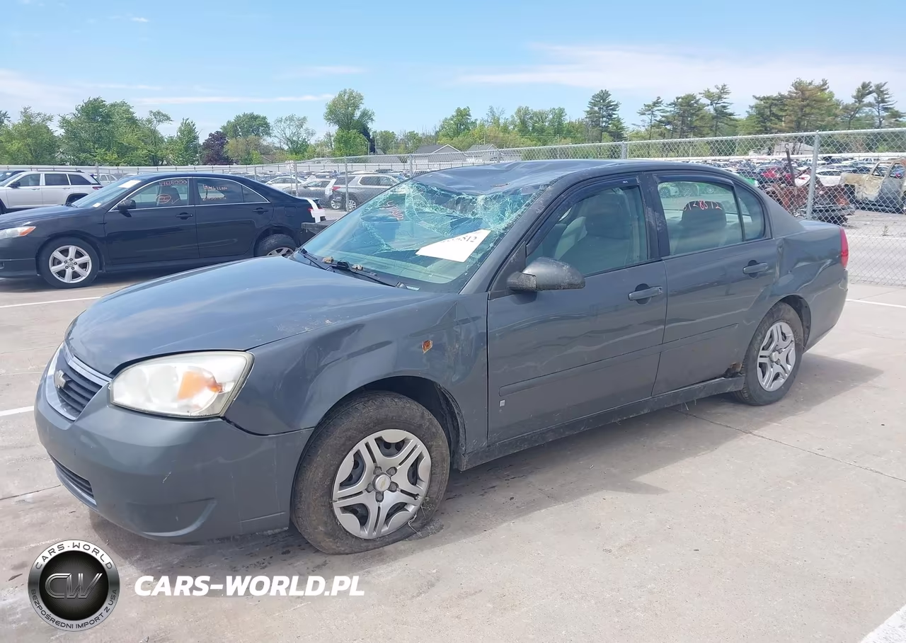 2007 Chevrolet Malibu Ls VIN:1G1ZS58F57F163993 - 2