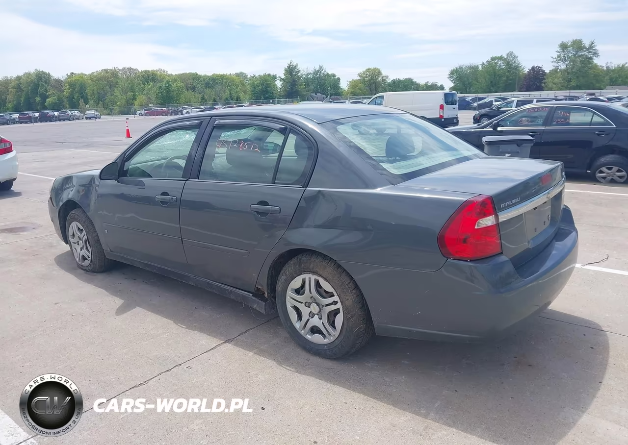 2007 Chevrolet Malibu Ls VIN:1G1ZS58F57F163993 - 3