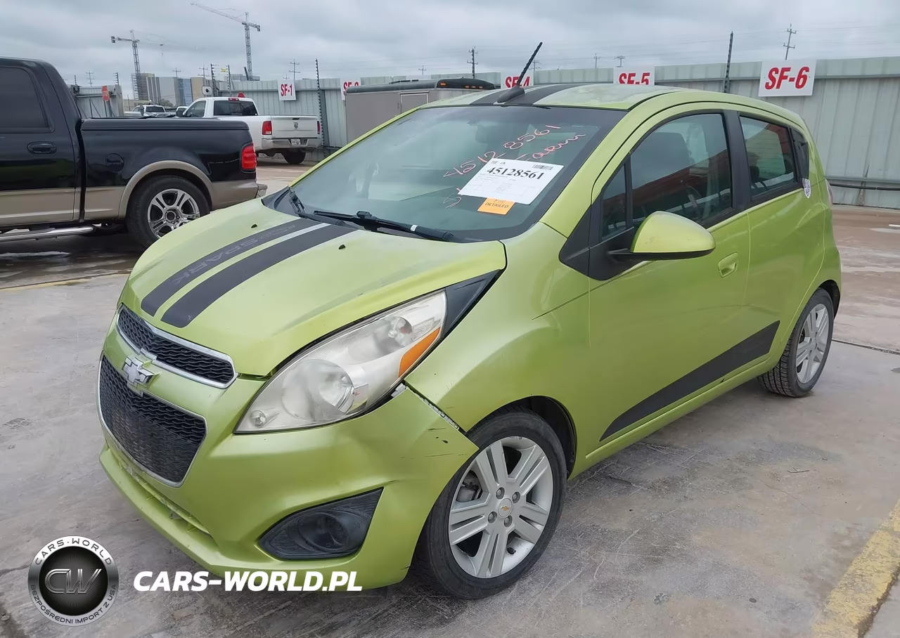 2013 Chevrolet Spark 1Lt Auto VIN:KL8CD6S96DC510639 - 2