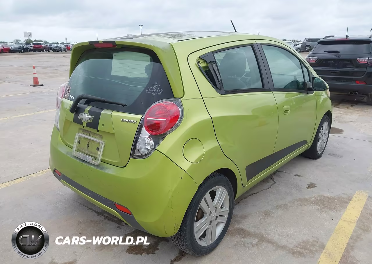 2013 Chevrolet Spark 1Lt Auto VIN:KL8CD6S96DC510639 - 4