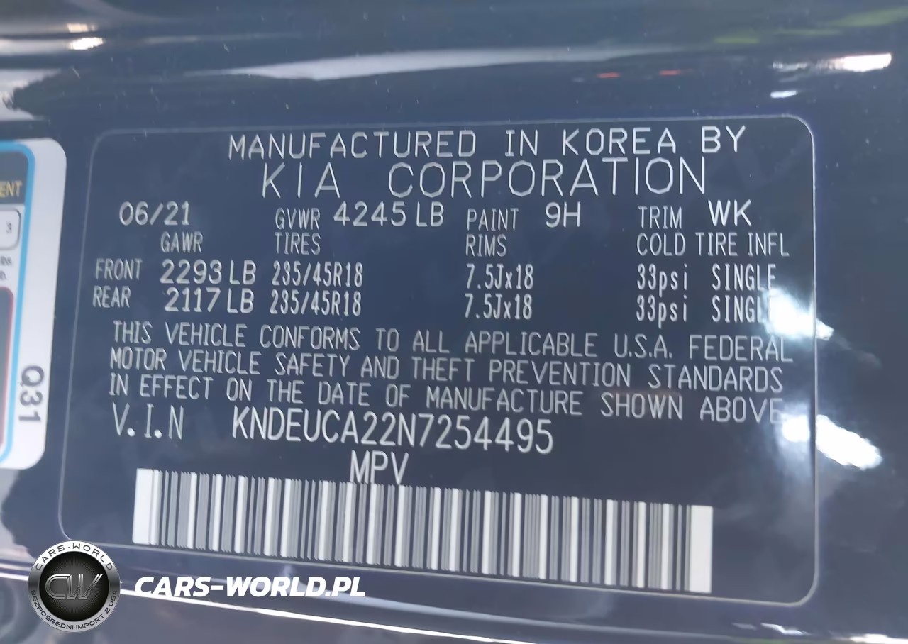 2022 Kia Seltos Nightfall Edition VIN:KNDEUCA22N7254495 - 9
