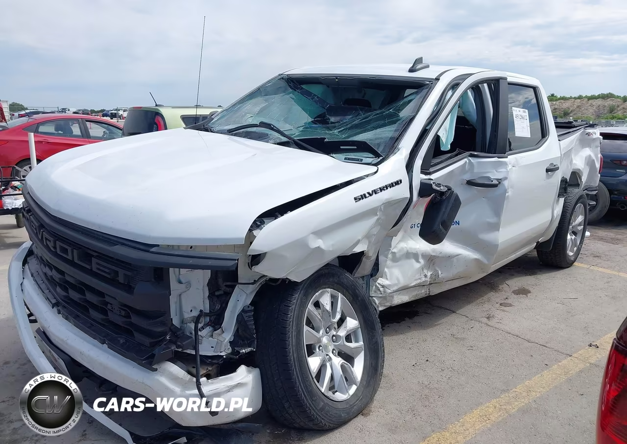 2023 Chevrolet Silverado 1500 4Wd Short Bed Custom VIN:3GCPDBEK4PG269391 - 2