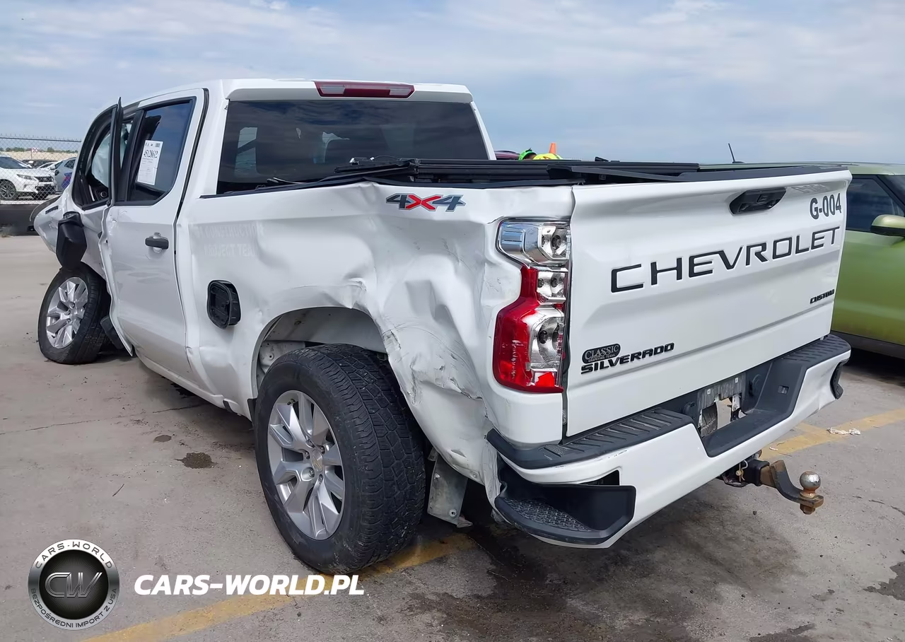 2023 Chevrolet Silverado 1500 4Wd Short Bed Custom VIN:3GCPDBEK4PG269391 - 3