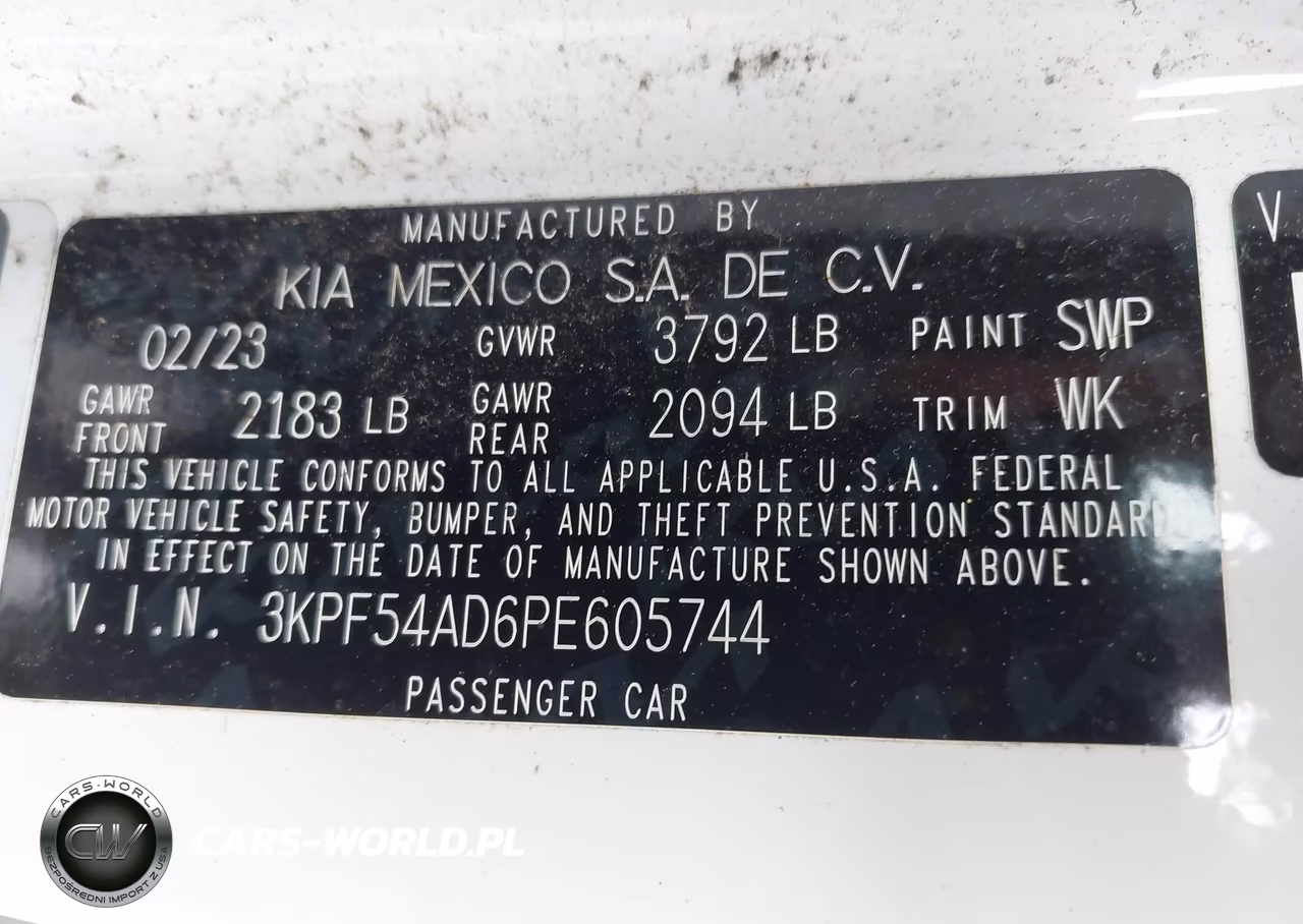 2023 Kia Forte Gt-Line VIN:3KPF54AD6PE605744 - 9