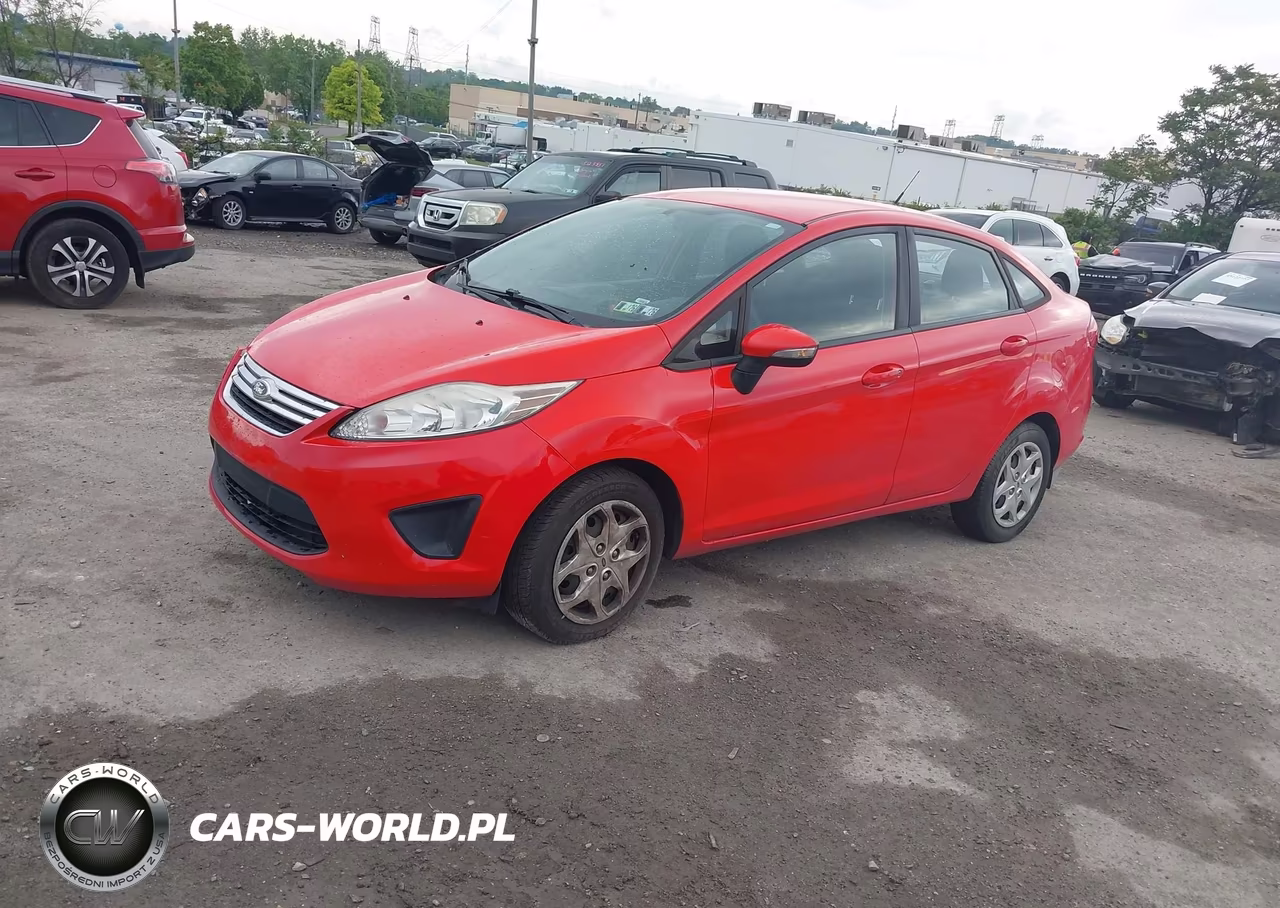 2013 Ford Fiesta Se VIN:3FADP4BJ1DM191415 - 2
