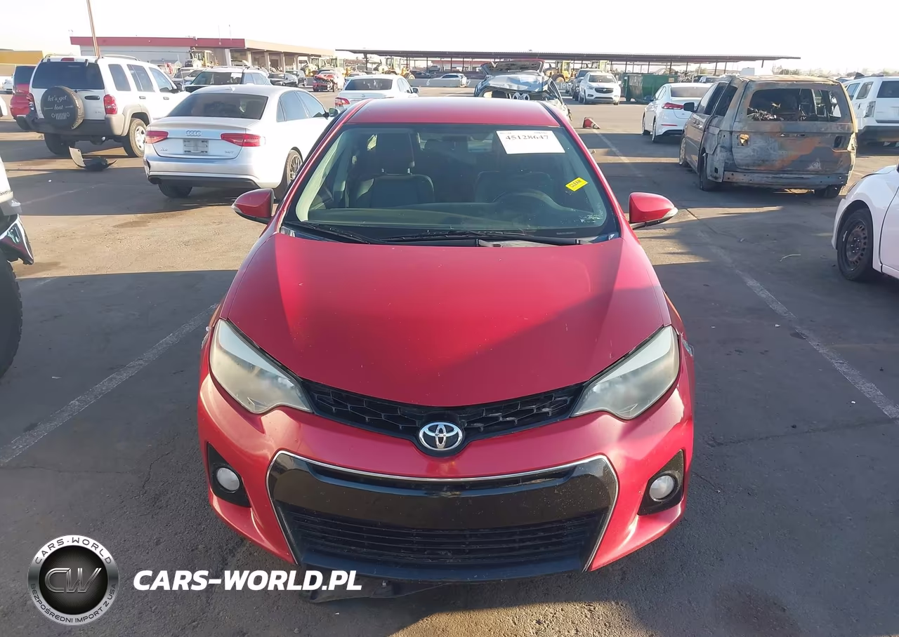 2015 Toyota Corolla S Plus VIN:5YFBURHE2FP287504 - 12