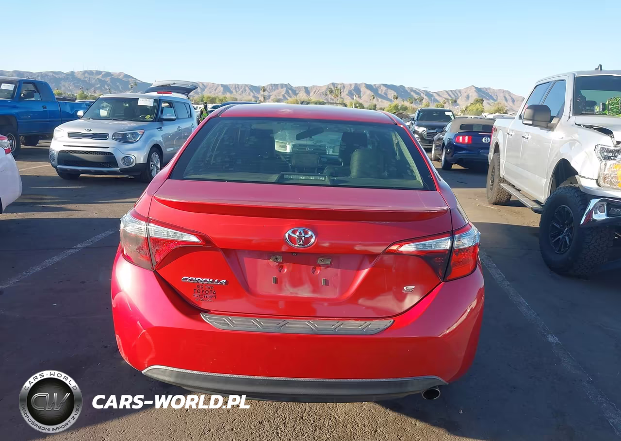 2015 Toyota Corolla S Plus VIN:5YFBURHE2FP287504 - 16