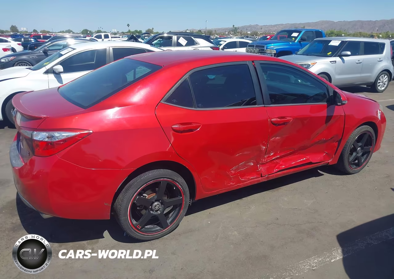 2015 Toyota Corolla S Plus VIN:5YFBURHE2FP287504 - 6