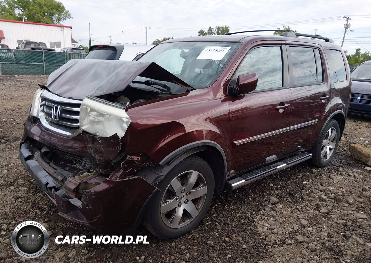 2014 Honda Pilot Touring VIN:5FNYF4H99EB006755 - 2