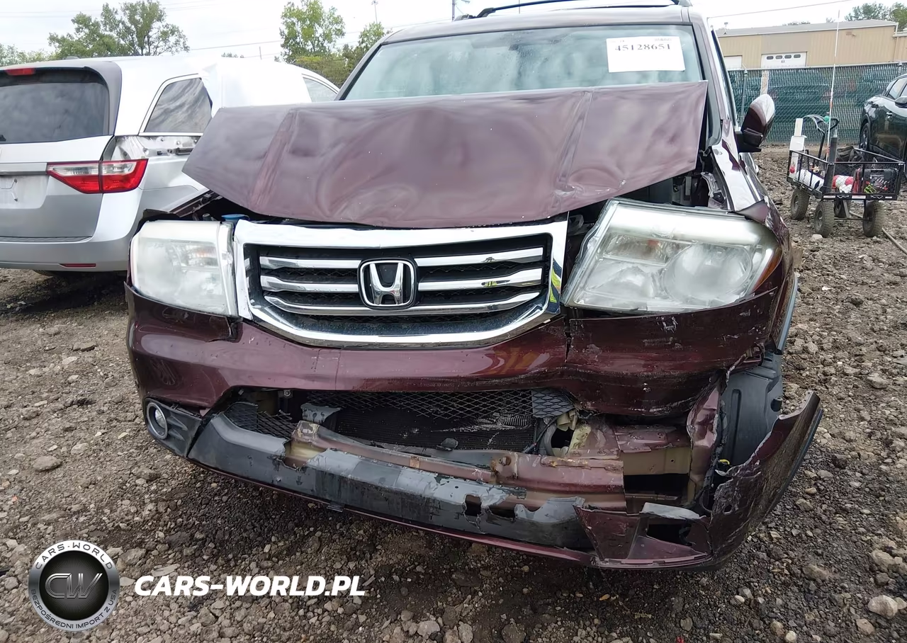 2014 Honda Pilot Touring VIN:5FNYF4H99EB006755 - 6