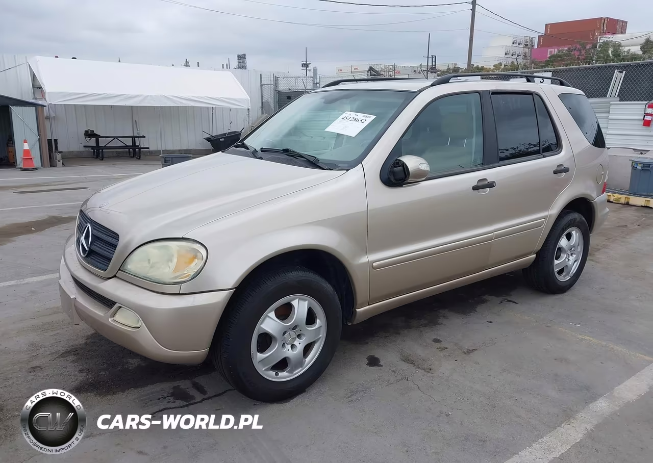 2002 Mercedes-Benz Ml 320 VIN:4JGAB54E72A338117 - 2