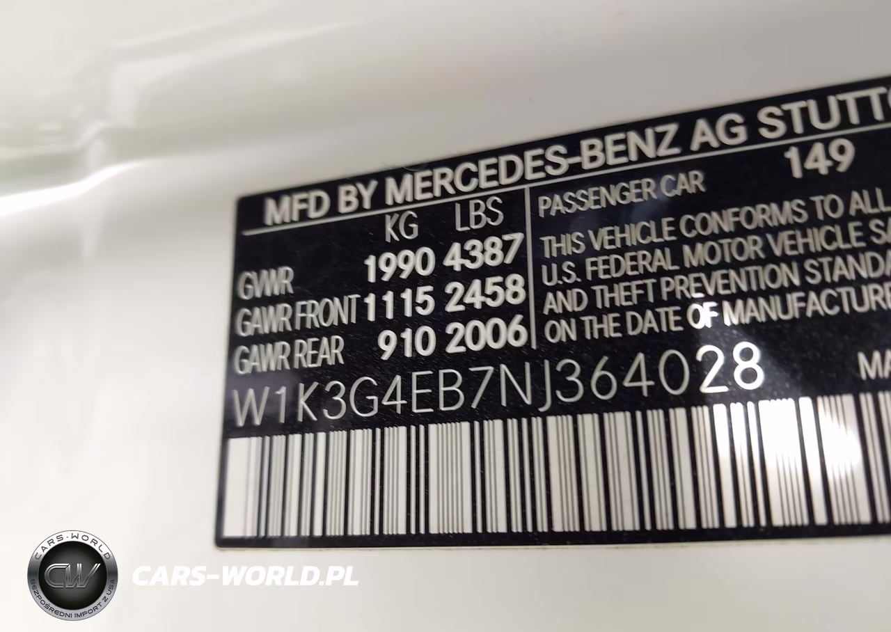2022 Mercedes-Benz A 220 VIN:W1K3G4EB7NJ364028 - 9