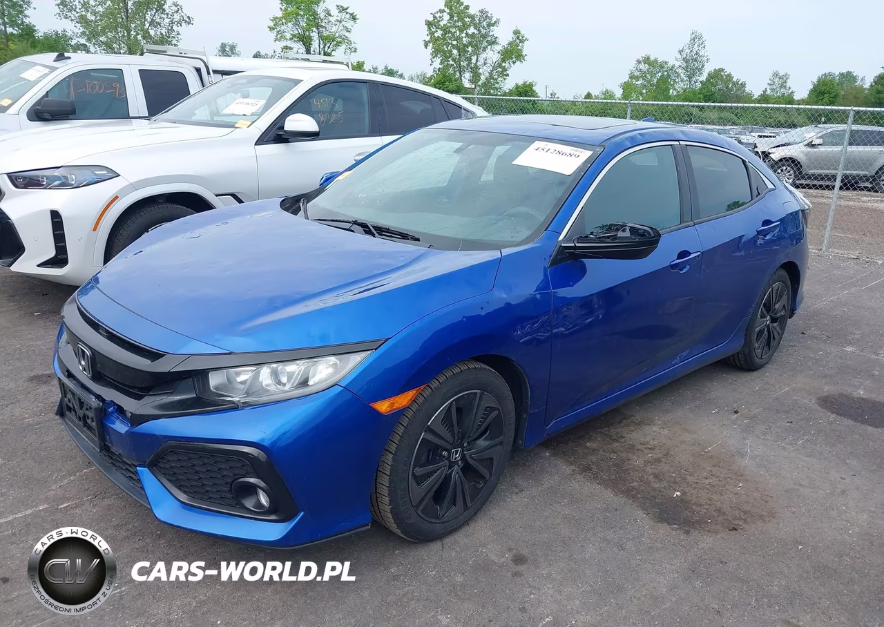 2017 Honda Civic Ex VIN:SHHFK7H58HU205817 - 2