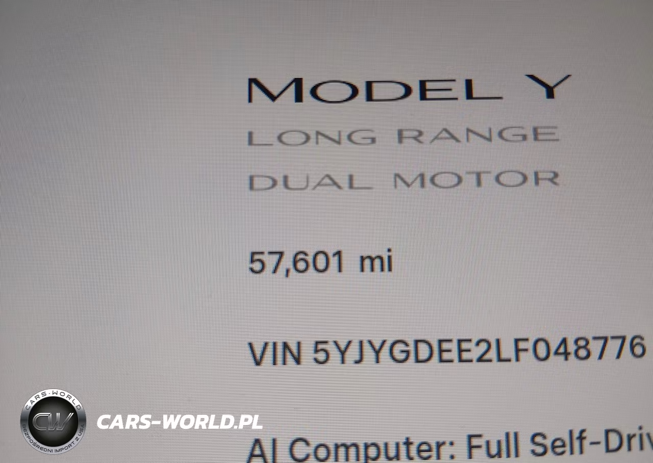 2020 Tesla Model Y Long Range Dual Motor All-Wheel Drive VIN:5YJYGDEE2LF048776 - 15