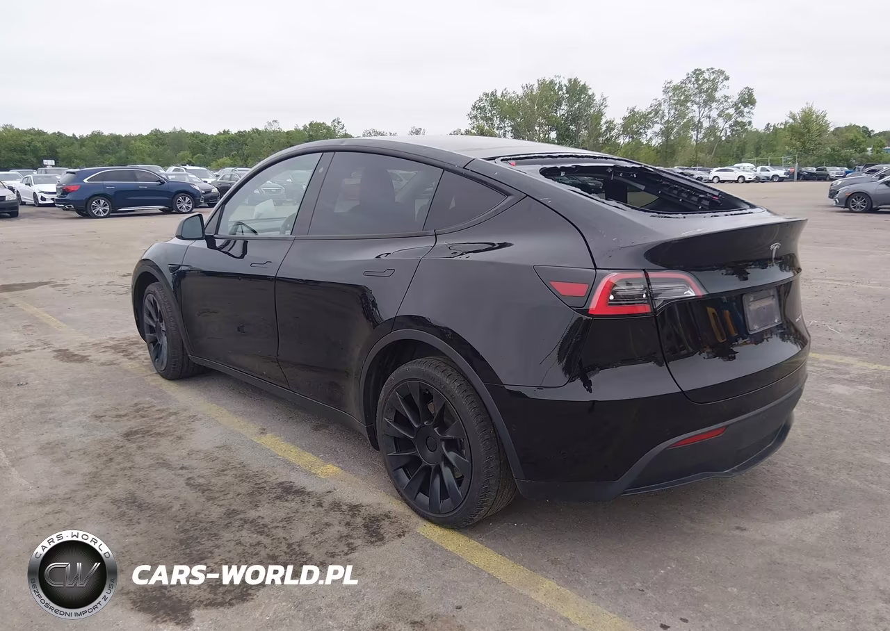 2020 Tesla Model Y Long Range Dual Motor All-Wheel Drive VIN:5YJYGDEE2LF048776 - 3