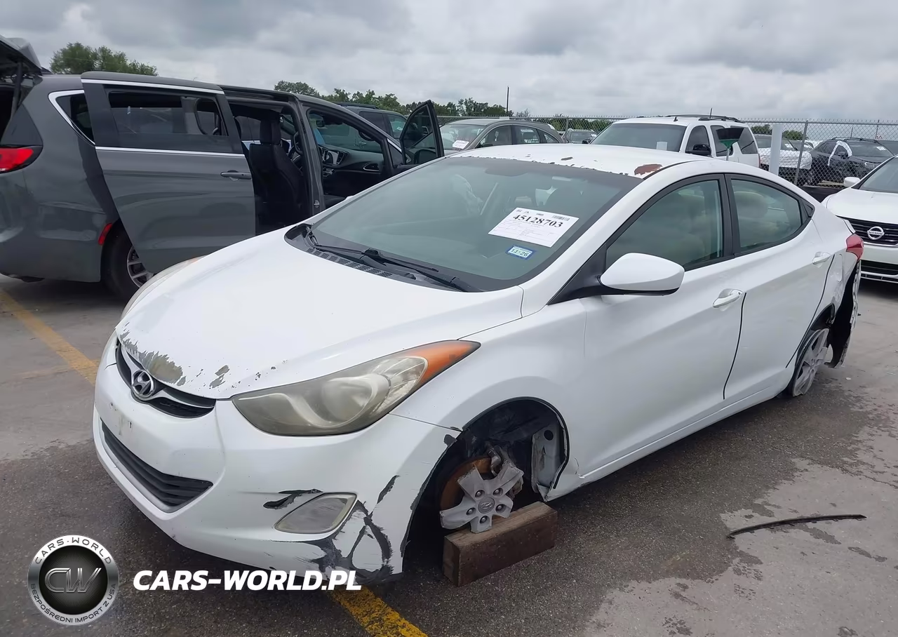 2012 Hyundai Elantra Gls VIN:5NPDH4AE3CH149148 - 2