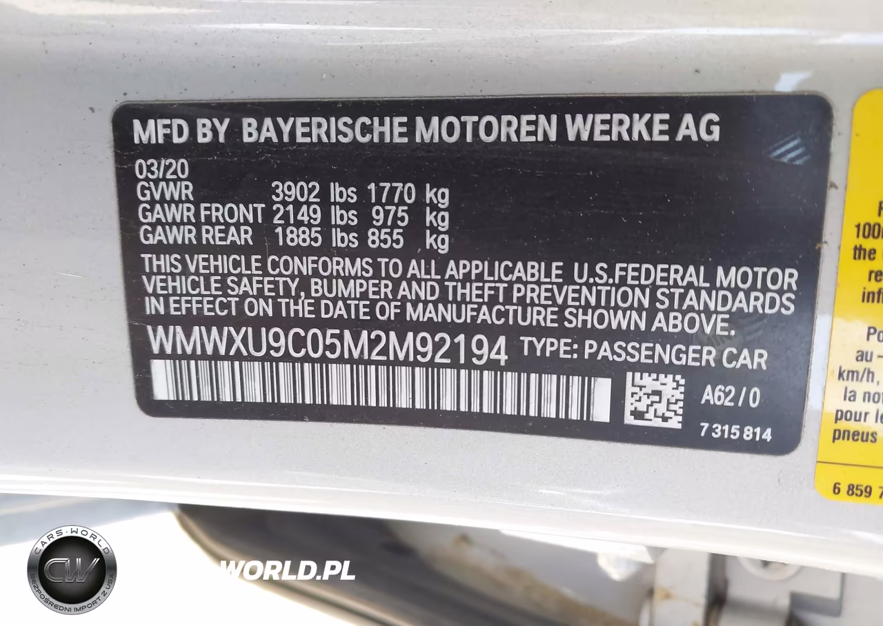 2021 Mini Hardtop Cooper S VIN:WMWXU9C05M2M92194 - 9