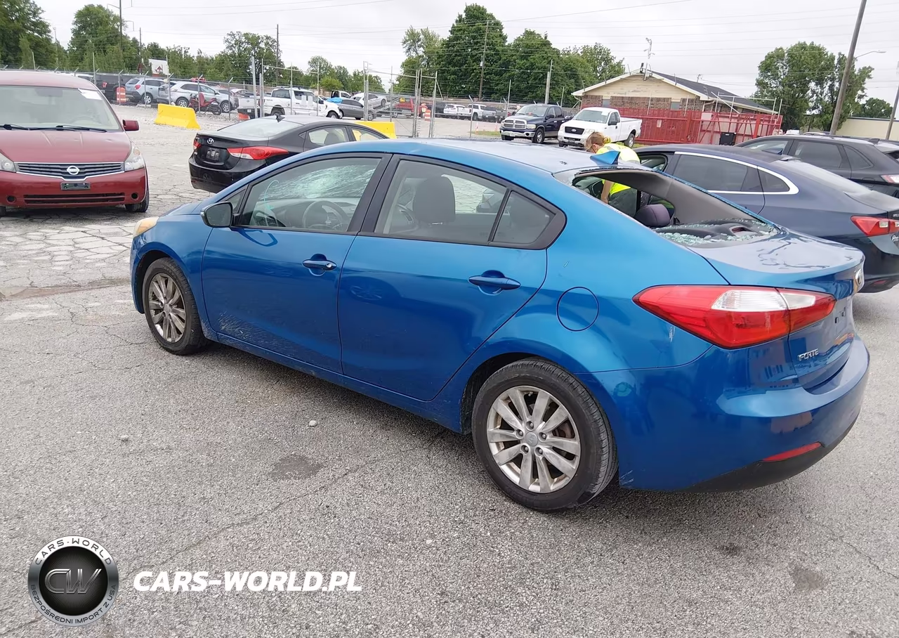 2014 Kia Forte Lx VIN:KNAFX4A6XE5079751 - 3