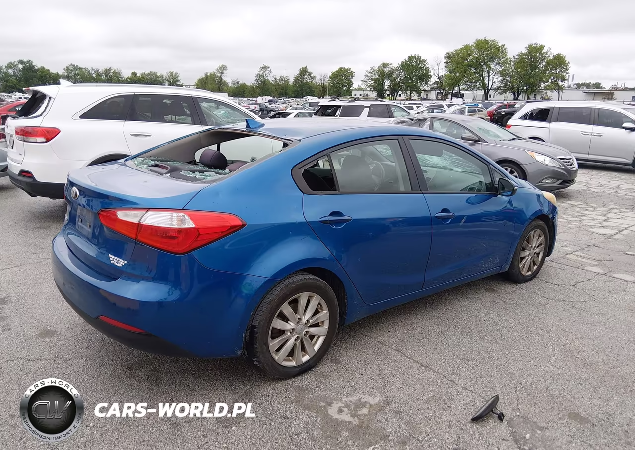 2014 Kia Forte Lx VIN:KNAFX4A6XE5079751 - 4