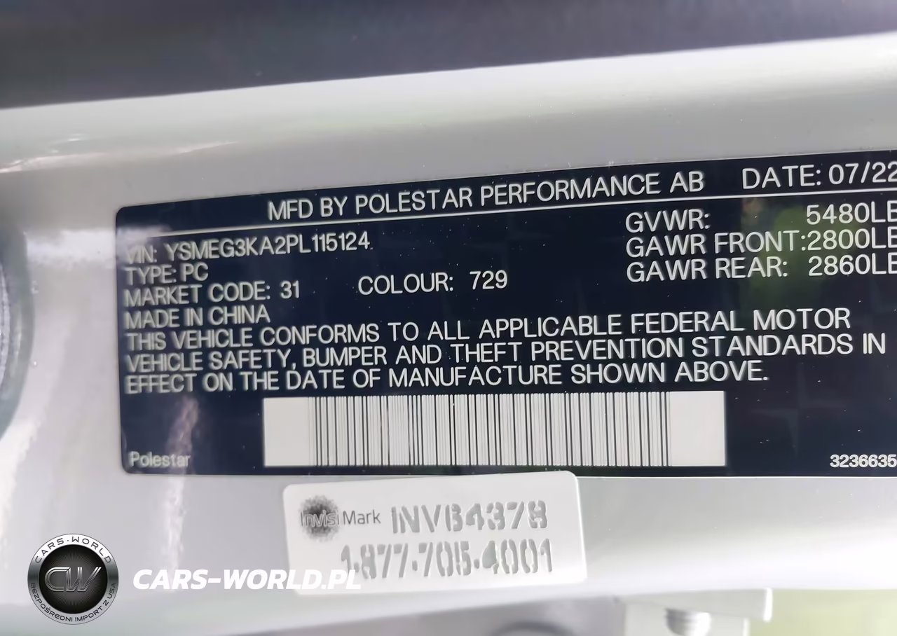 2023 Polestar 2 Long Range Single Motor-Long Range Single Motor Plus VIN:YSMEG3KA2PL115124 - 9