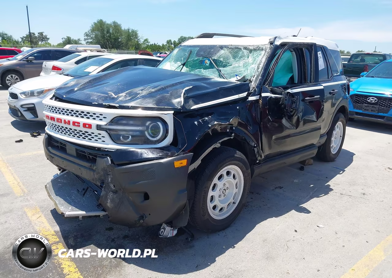 2025 Ford Bronco Sport Heritage VIN:3FMCR9GN6SRE27206 - 2