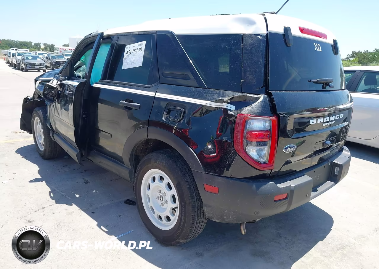2025 Ford Bronco Sport Heritage VIN:3FMCR9GN6SRE27206 - 3