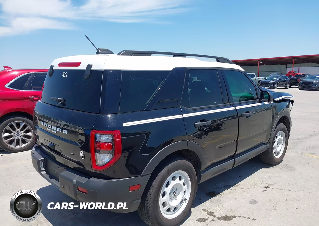 2025 Ford Bronco Sport Heritage VIN:3FMCR9GN6SRE27206 - 4