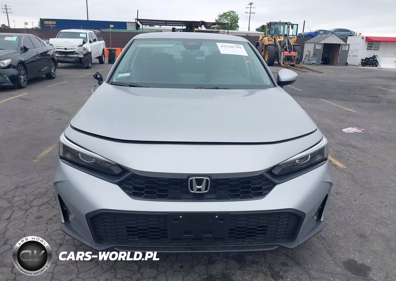 2025 Honda Civic Lx VIN:2HGFE2F24SH582961 - 12