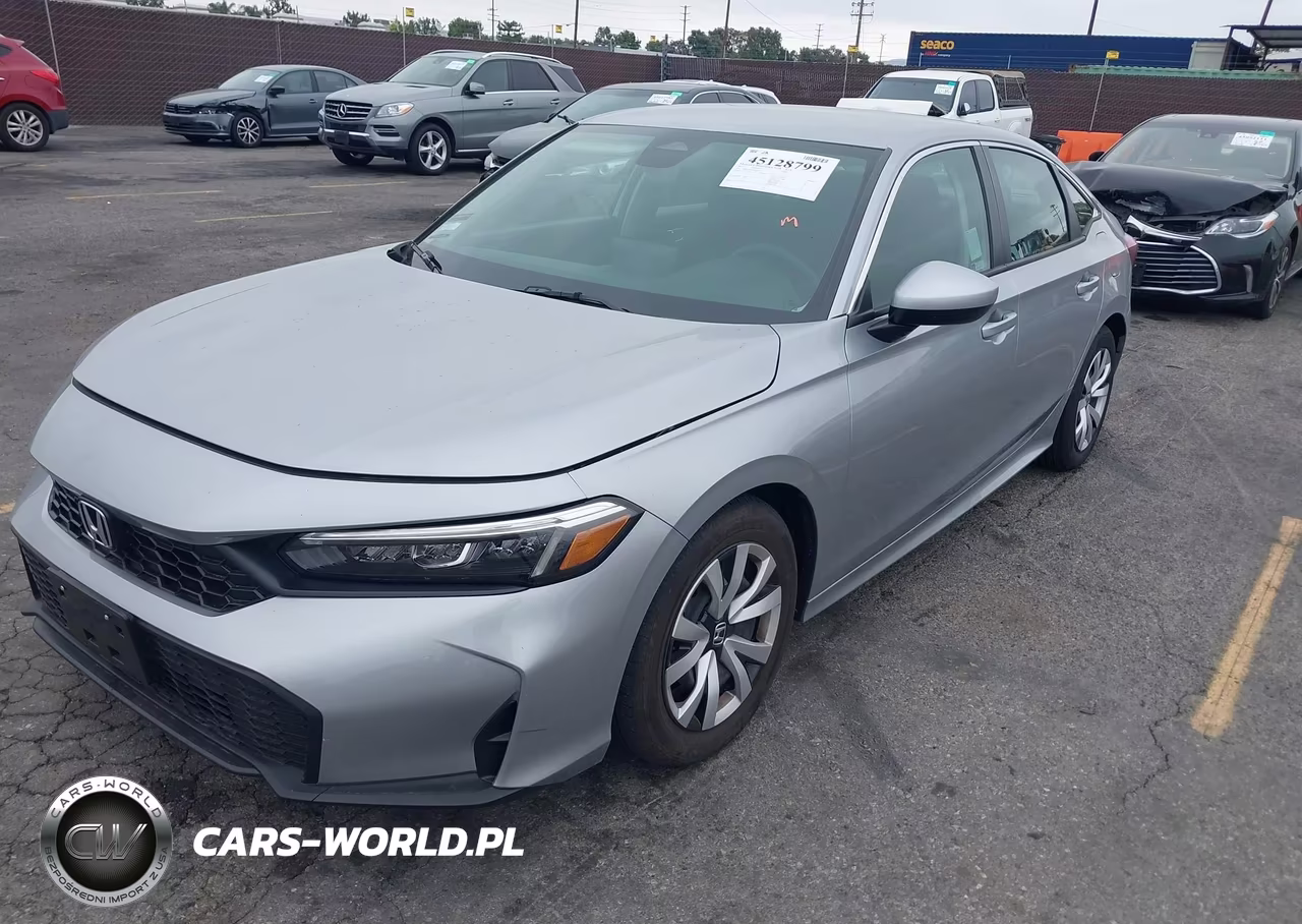 2025 Honda Civic Lx VIN:2HGFE2F24SH582961 - 2