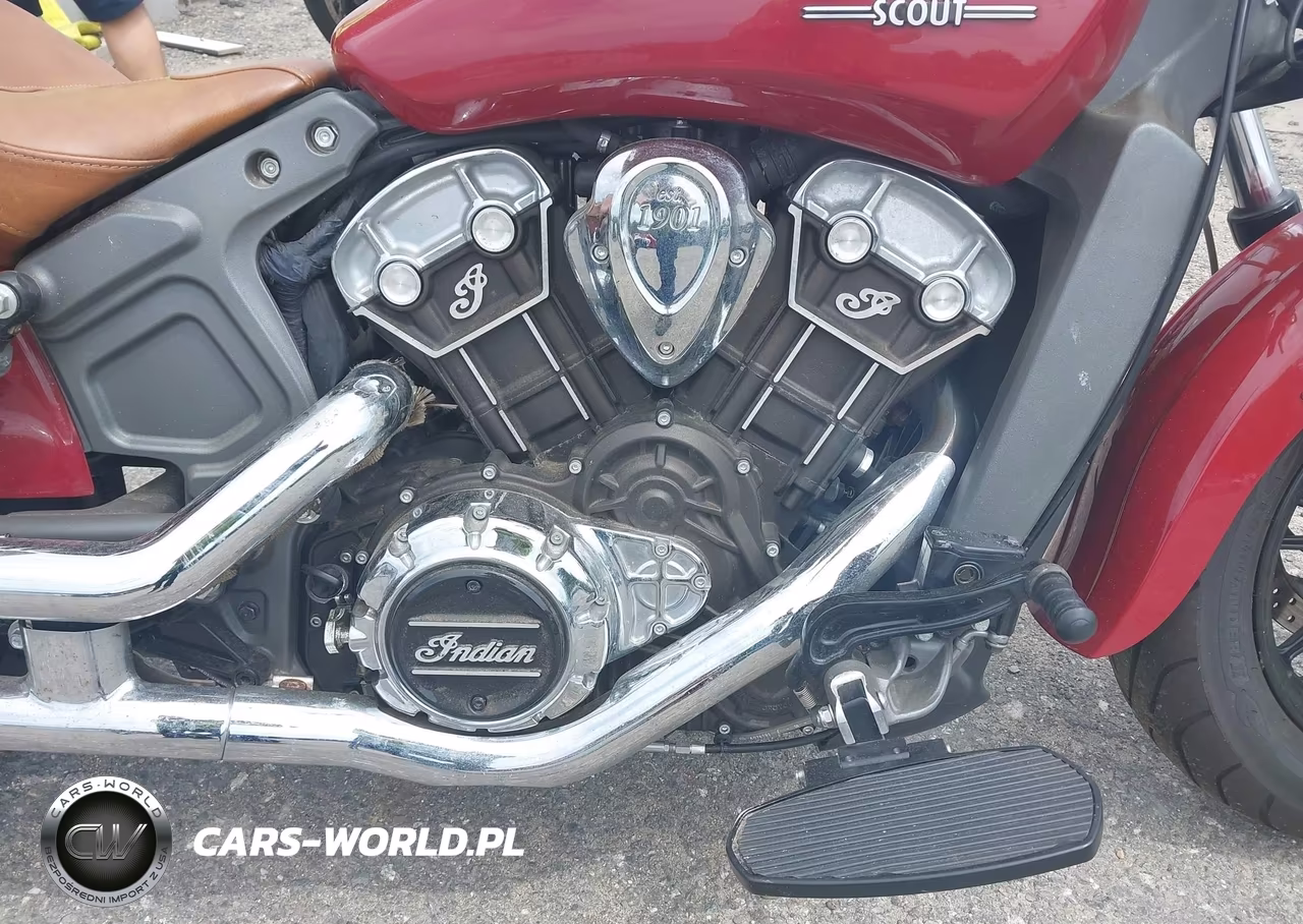 2015 Indian Motorcycle Co. Scout Abs VIN:56KMSA003F3100564 - 8