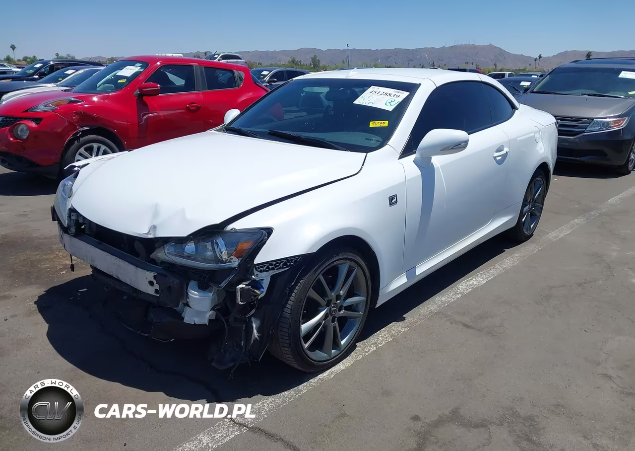 2013 Lexus Is 250C VIN:JTHFF2C23D2526617 - 2