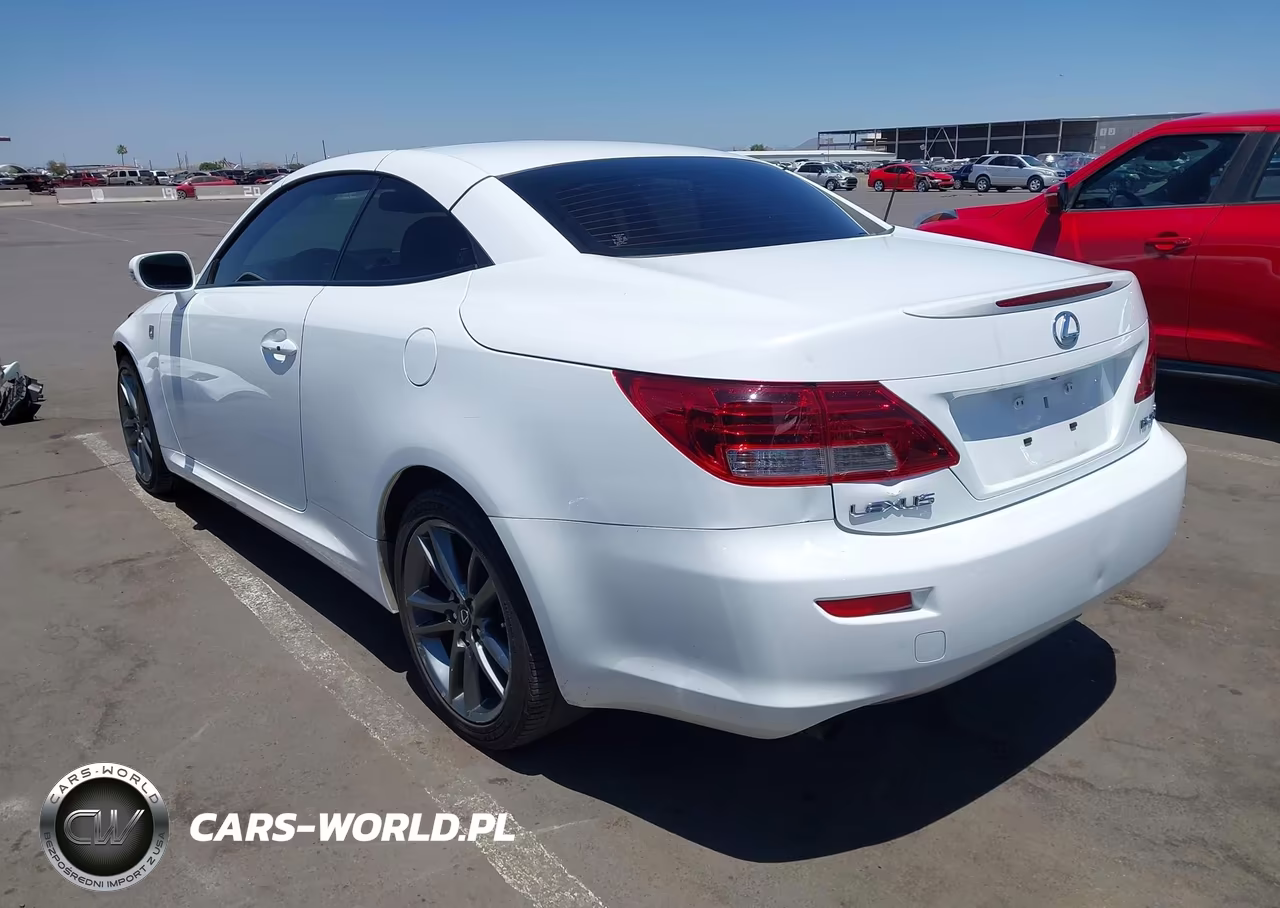 2013 Lexus Is 250C VIN:JTHFF2C23D2526617 - 3