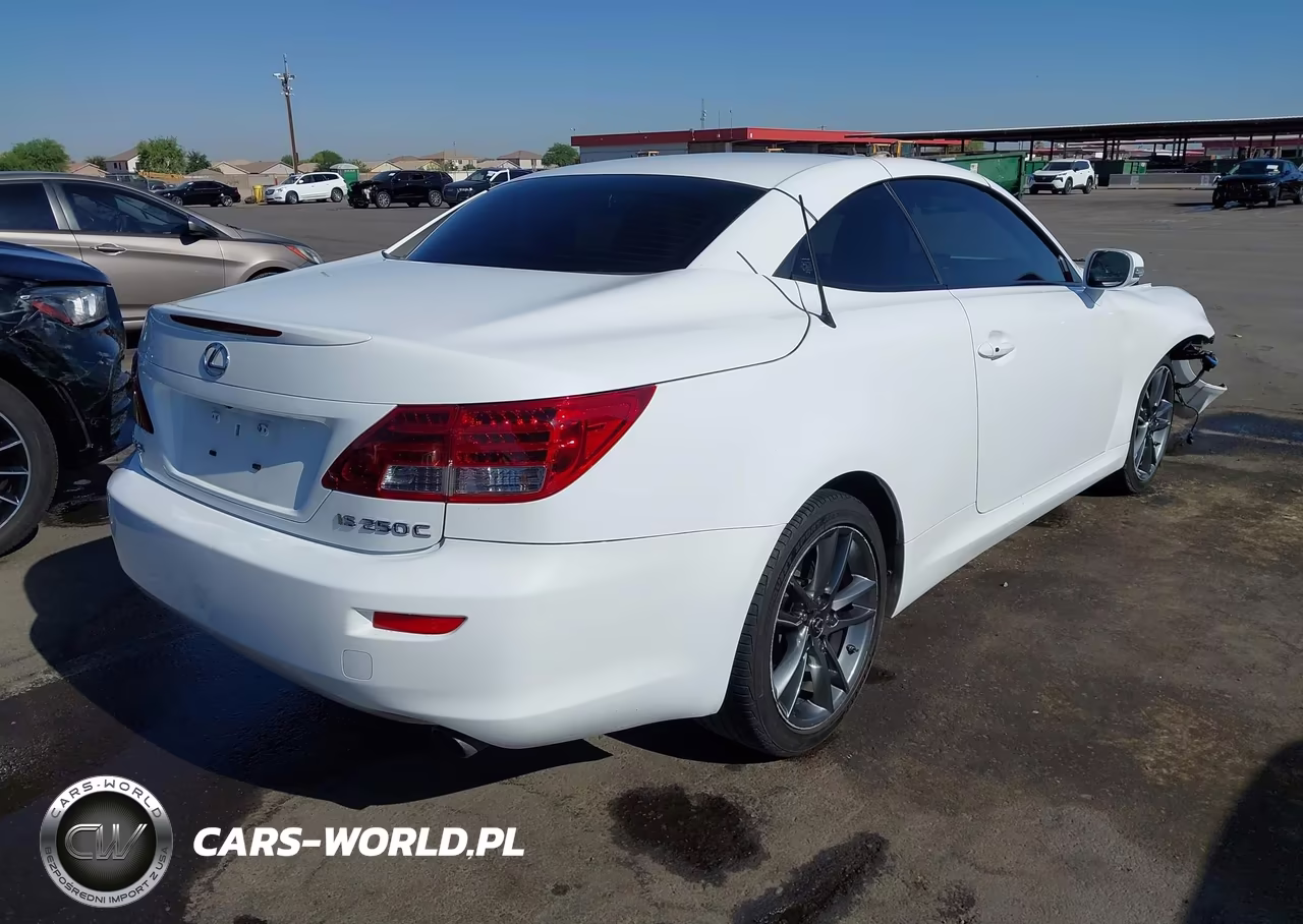 2013 Lexus Is 250C VIN:JTHFF2C23D2526617 - 4