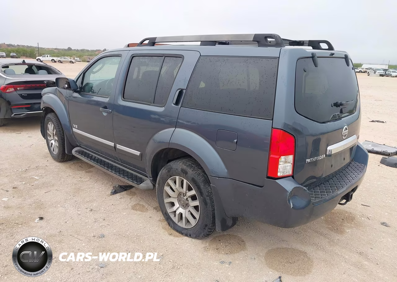 2008 Nissan Pathfinder Le V8 VIN:5N1BR18B68C620626 - 3