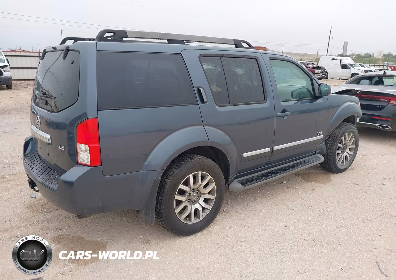 2008 Nissan Pathfinder Le V8 VIN:5N1BR18B68C620626 - 4