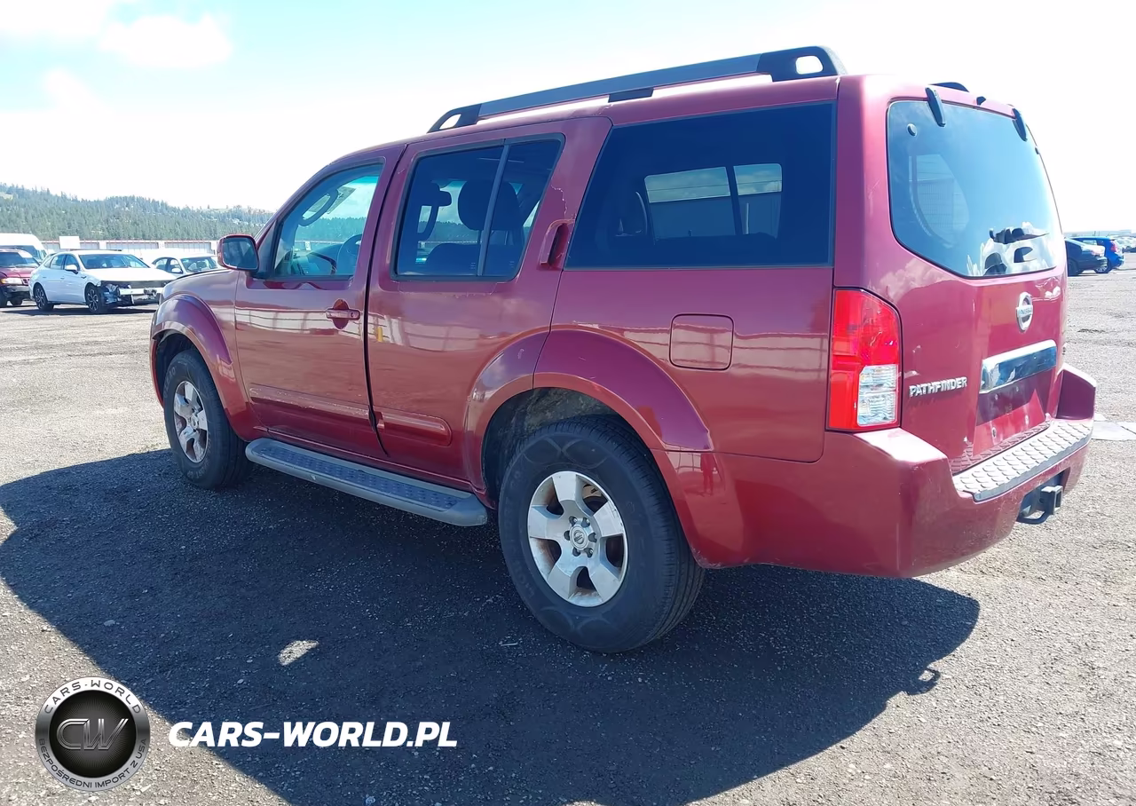 2006 Nissan Pathfinder Se VIN:5N1AR18W96C637433 - 3