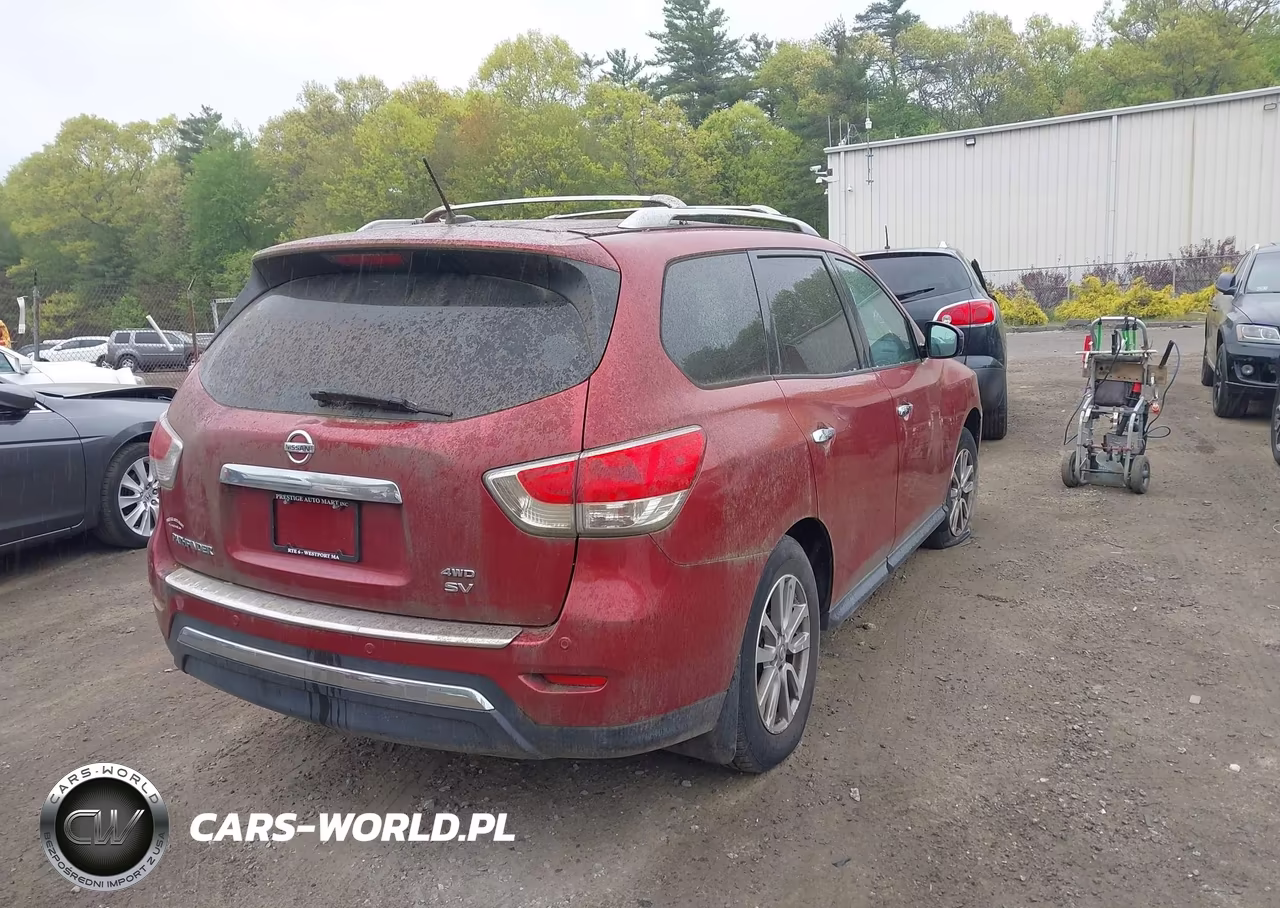 2014 Nissan Pathfinder Sv VIN:5N1AR2MM1EC714658 - 4