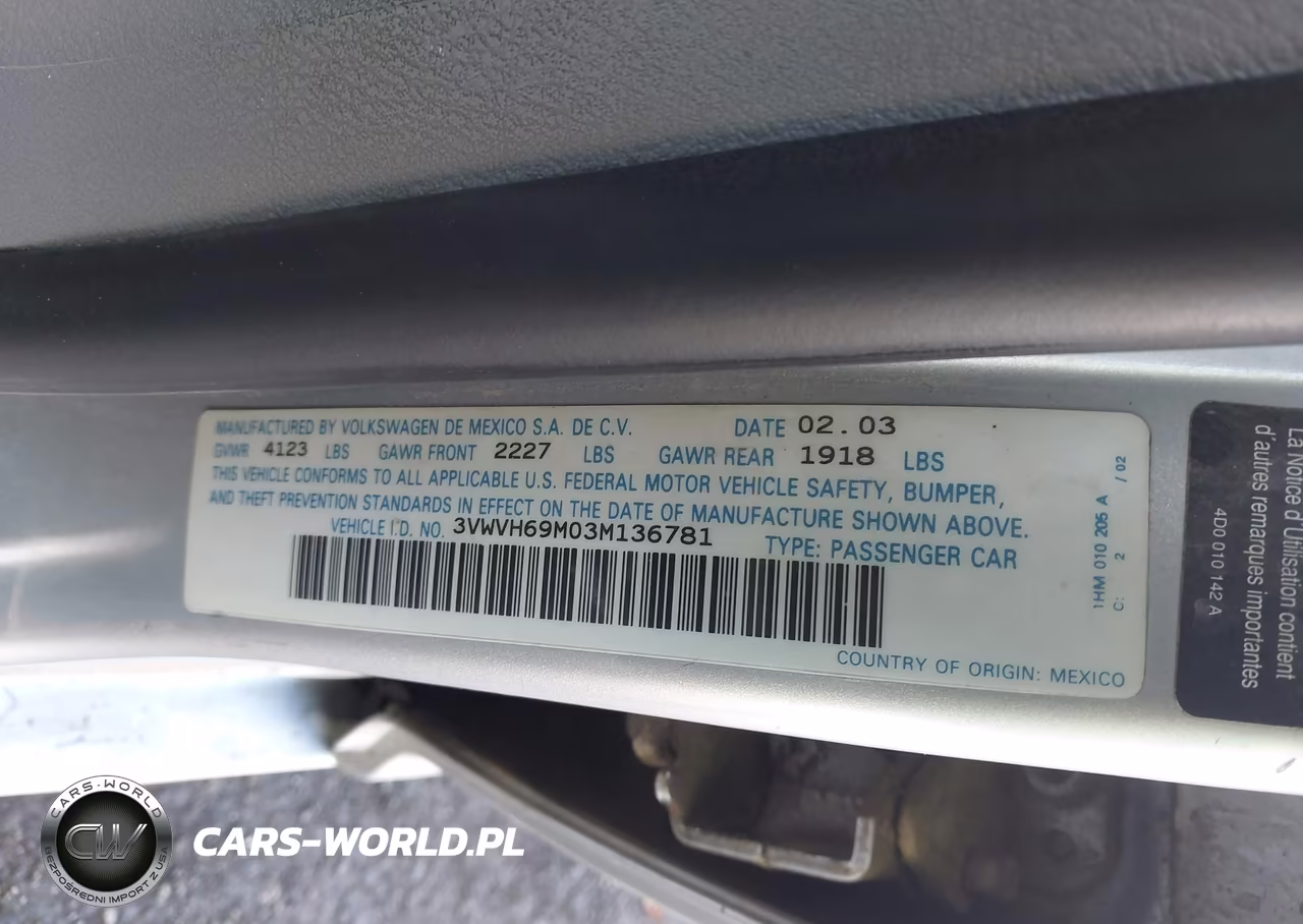 2003 Volkswagen Jetta Gli VIN:3VWVH69M03M136781 - 9
