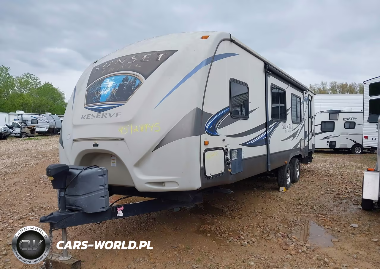 2014 Crossroads Sunset Trail Reserve Travel Trailer VIN:4V0TC2826EB024374 - 2