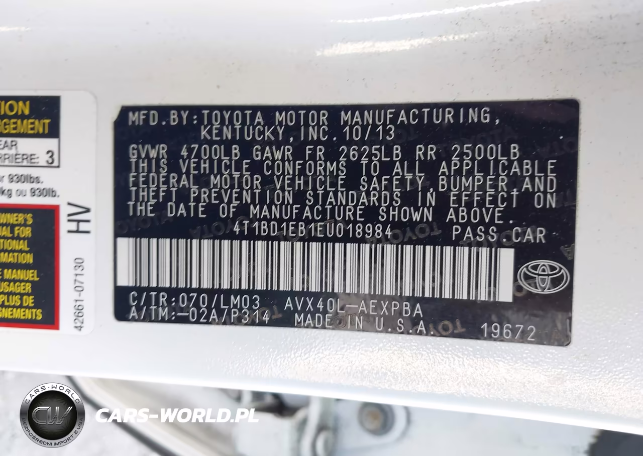 2014 Toyota Avalon Hybrid Limited VIN:4T1BD1EB1EU018984 - 9