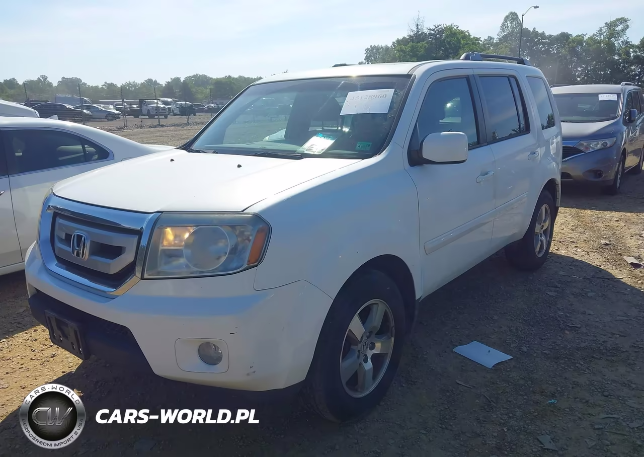 2010 Honda Pilot Ex-L VIN:5FNYF4H58AB040841 - 2