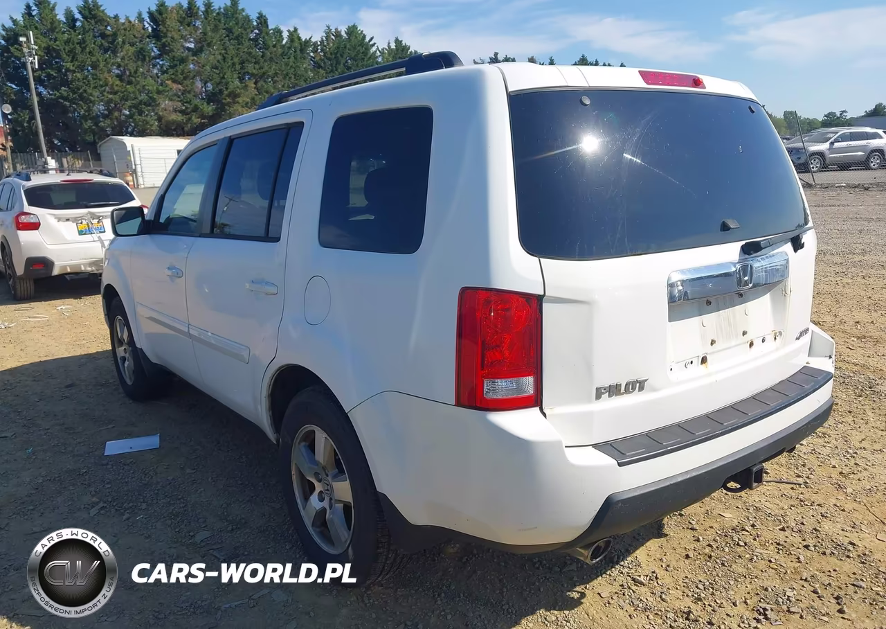 2010 Honda Pilot Ex-L VIN:5FNYF4H58AB040841 - 3