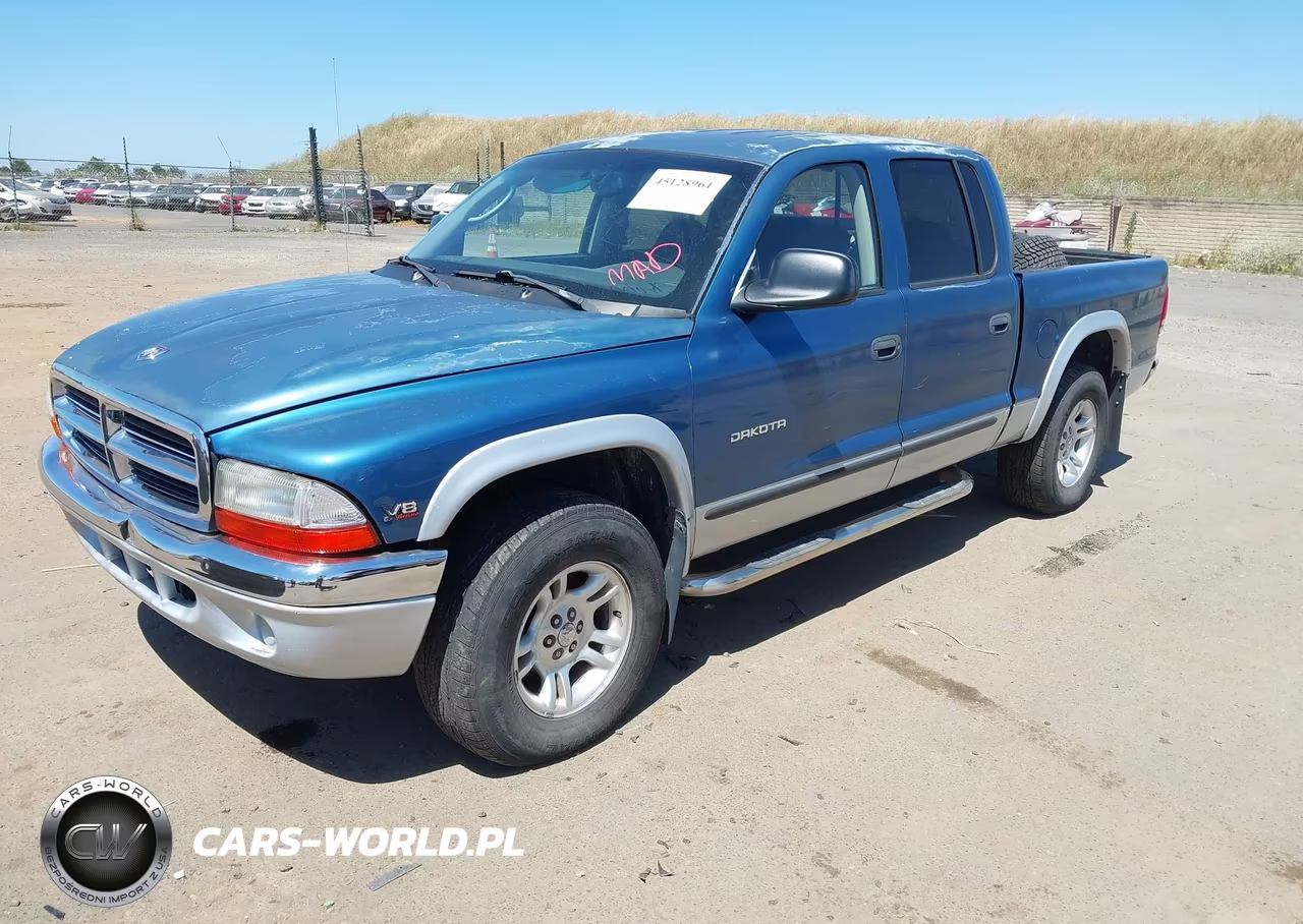 2002 Dodge Dakota Slt VIN:1B7HG48N92S540248 - 2