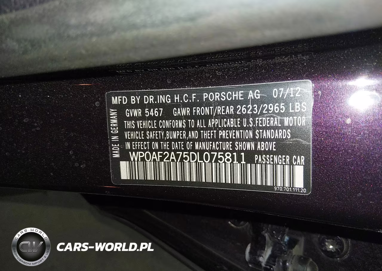 2013 Porsche Panamera Gts VIN:WP0AF2A75DL075811 - 9