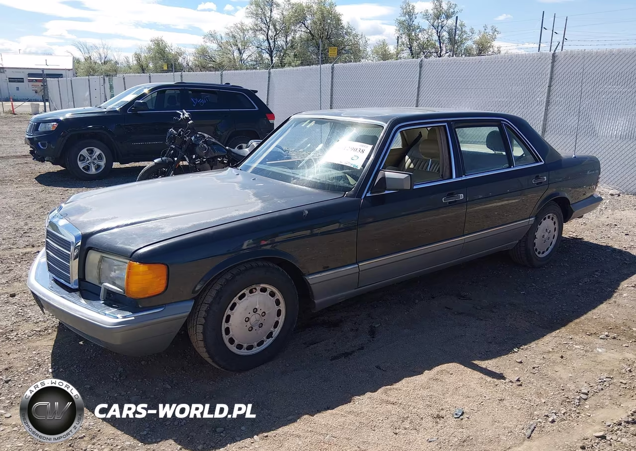 1987 Mercedes-Benz 420 Sel VIN:WDBCA35D5HA346301 - 2