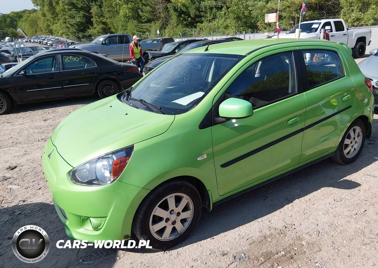 2014 Mitsubishi Mirage Es VIN:ML32A4HJ8EH015187 - 2