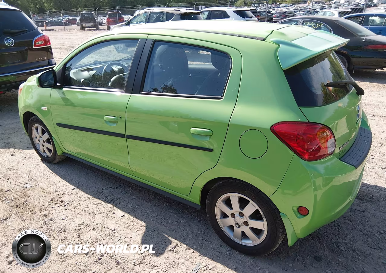 2014 Mitsubishi Mirage Es VIN:ML32A4HJ8EH015187 - 3