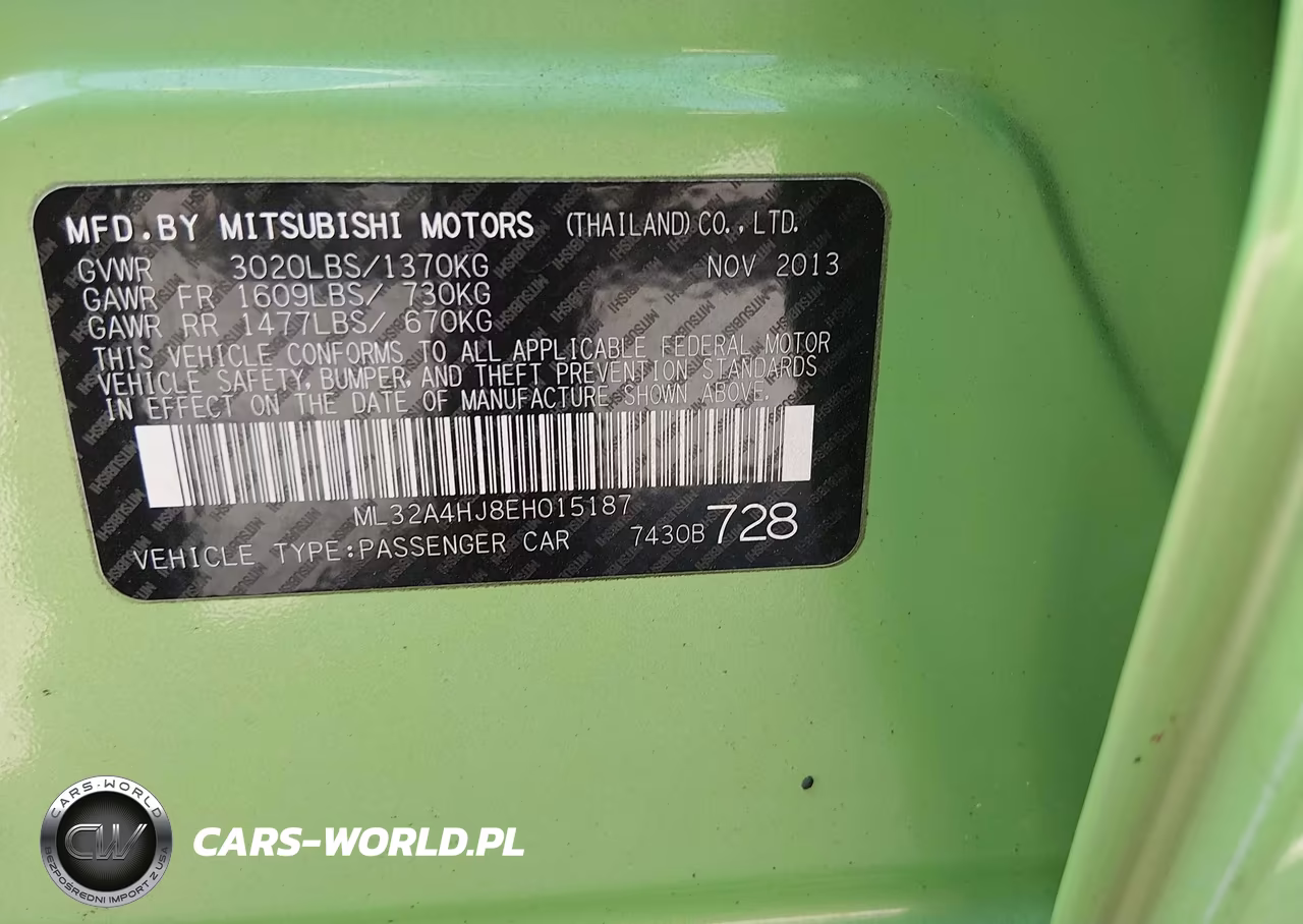 2014 Mitsubishi Mirage Es VIN:ML32A4HJ8EH015187 - 9