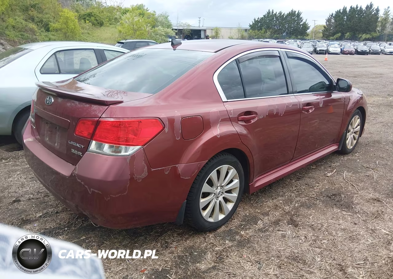 2012 Subaru Legacy 3.6R Limited VIN:4S3BMDL61C2036776 - 4