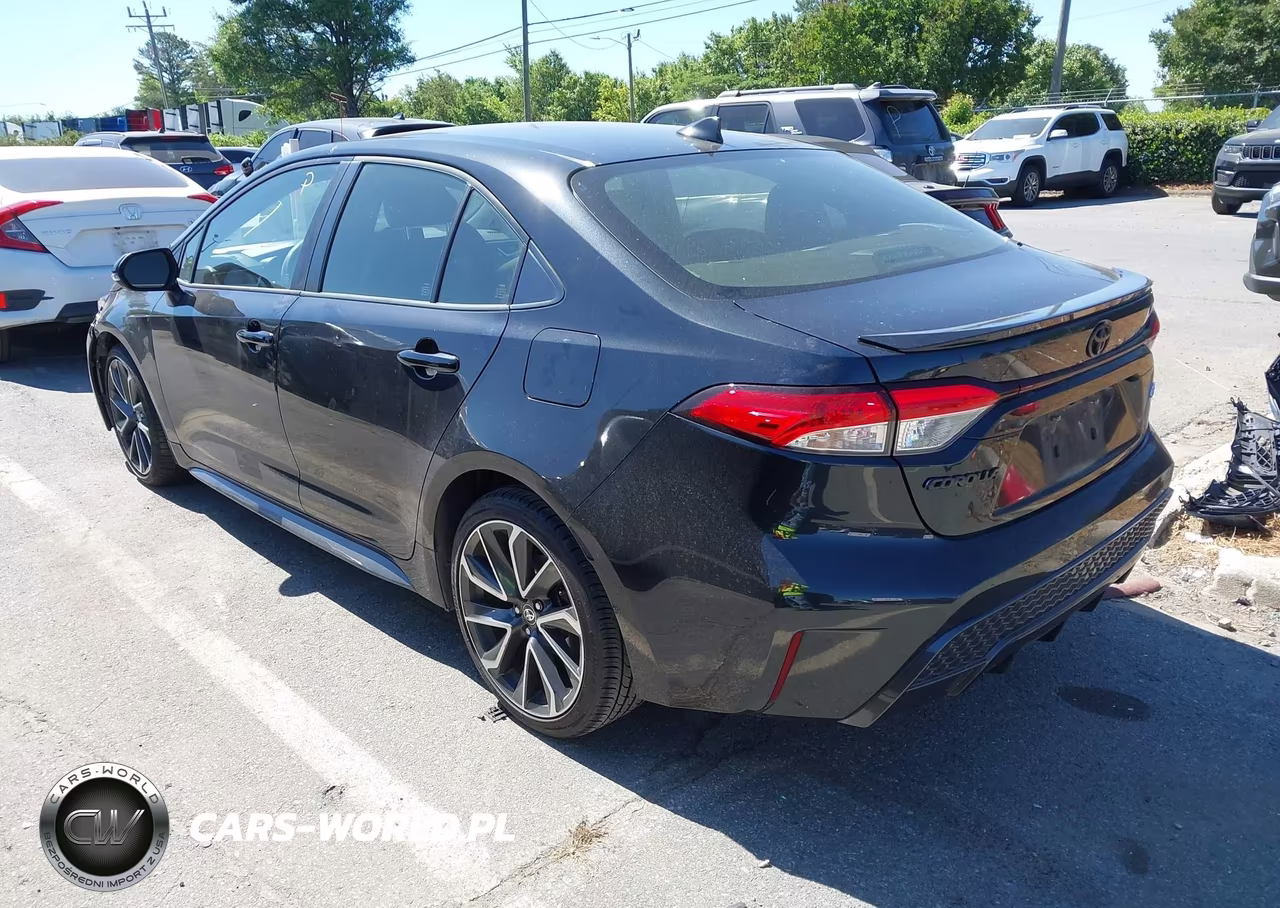 2021 Toyota Corolla Se VIN:JTDS4MCE0MJ060744 - 3